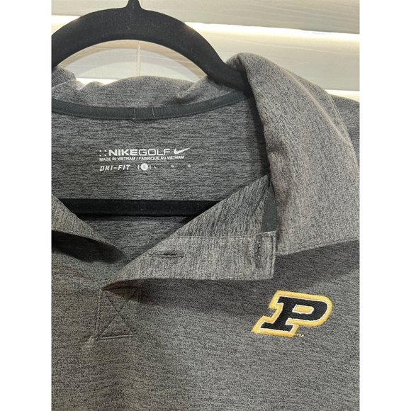 Nike Golf Purdue Boulermakers Polo Shirt - Size L - Picture 2 of 3